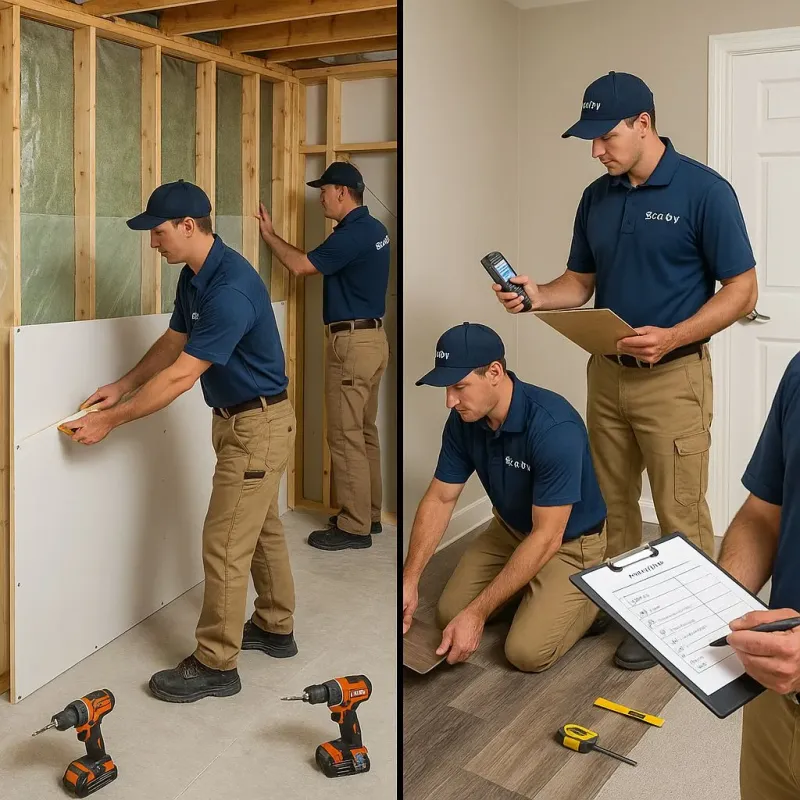 Repairs and Reconstruction process in Spring Lake, MI