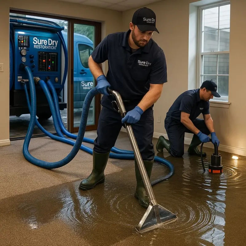 Water Extraction and Removal process in Spring Lake, MI
